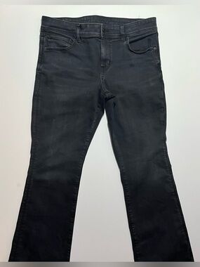 Women’s American Eagle Kick Boot Jeans, Next Level Stretch, 12 Regular, Black